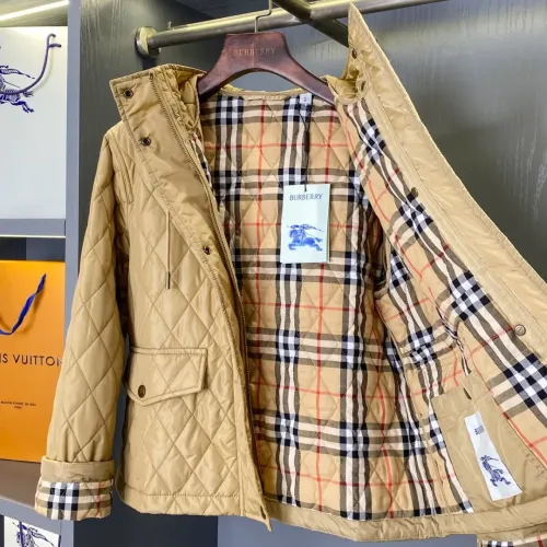 Replica Burberry Down Feather Coat Long Sleeved For Women #1410238 $145.00 USD for Wholesale