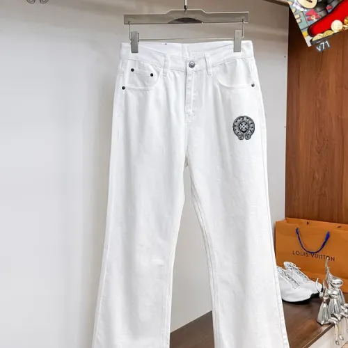 Replica Chrome Hearts Jeans For Men #1410319 $48.00 USD for Wholesale