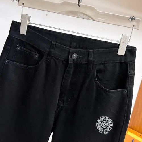 Replica Chrome Hearts Jeans For Men #1410320 $48.00 USD for Wholesale