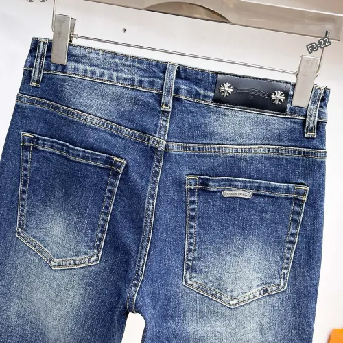 Replica Chrome Hearts Jeans For Men #1410326 $48.00 USD for Wholesale