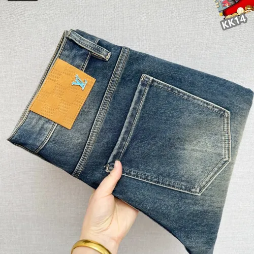Louis Vuitton LV Jeans For Men #1410341 $48.00 USD, Wholesale Replica Louis Vuitton LV Jeans