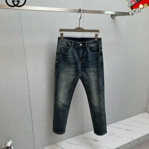 Replica Gucci Jeans For Men #1410345 $48.00 USD for Wholesale