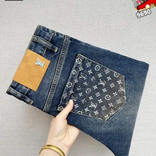 Louis Vuitton LV Jeans For Men #1410370 $48.00 USD, Wholesale Replica Louis Vuitton LV Jeans