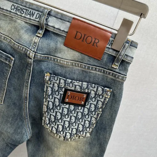 Replica Christian Dior Jeans For Men #1410379 $48.00 USD for Wholesale