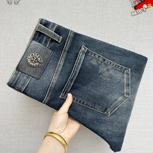 Chrome Hearts Jeans For Men #1410386 $48.00 USD, Wholesale Replica Chrome Hearts Jeans