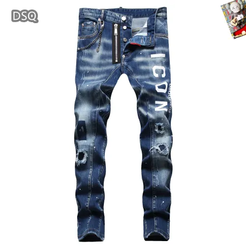 Replica Dsquared Jeans For Men #1410394 $48.00 USD for Wholesale