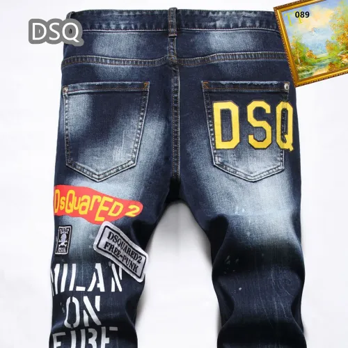 Replica Dsquared Jeans For Men #1410405 $48.00 USD for Wholesale