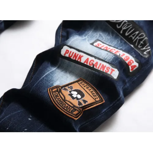 Replica Dsquared Jeans For Men #1410405 $48.00 USD for Wholesale