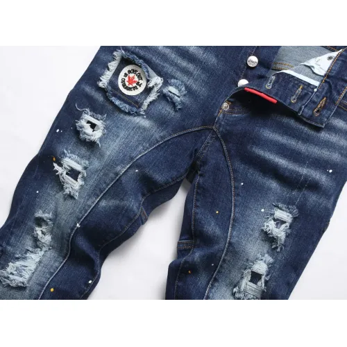 Replica Dsquared Jeans For Men #1410407 $48.00 USD for Wholesale