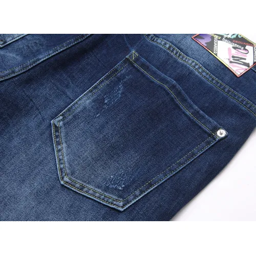 Replica Dsquared Jeans For Men #1410417 $48.00 USD for Wholesale