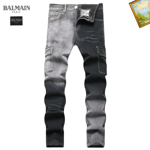 Balmain Jeans For Men #1410419 $48.00 USD, Wholesale Replica Balmain Jeans