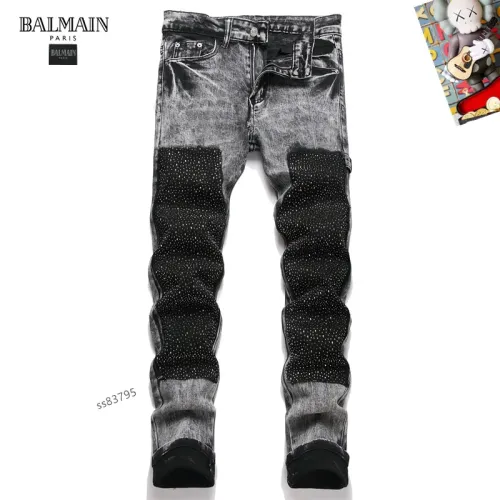 Balmain Jeans For Men #1410422 $48.00 USD, Wholesale Replica Balmain Jeans