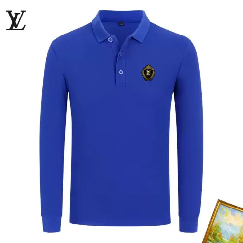 Louis Vuitton LV T-Shirts Long Sleeved For Men #1410451 $40.00 USD, Wholesale Replica Louis Vuitton LV T-Shirts