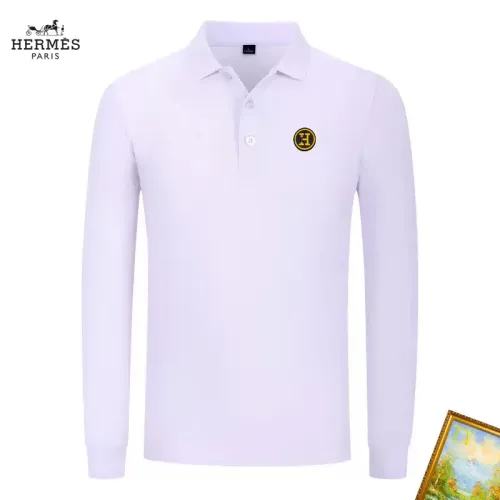 Hermes T-Shirts Long Sleeved For Men #1410459 $40.00 USD, Wholesale Replica Hermes T-Shirts