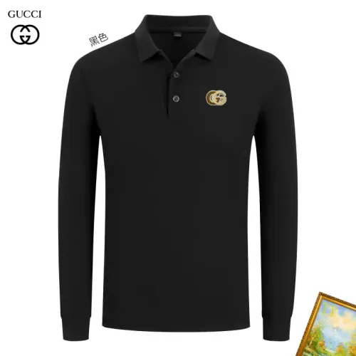 Gucci T-Shirts Long Sleeved For Men #1410475 $40.00 USD, Wholesale Replica Gucci T-Shirts