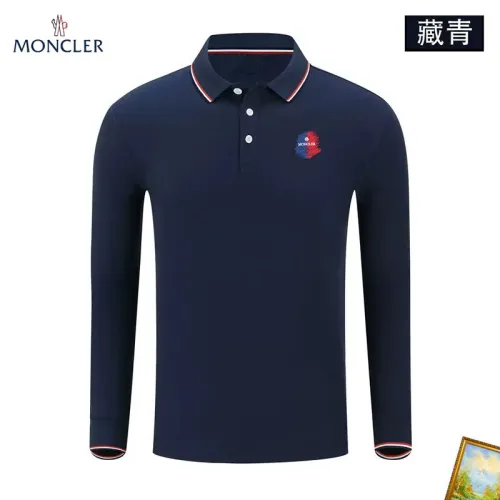 Moncler T-Shirts Long Sleeved For Men #1410495 $40.00 USD, Wholesale Replica Moncler T-Shirts