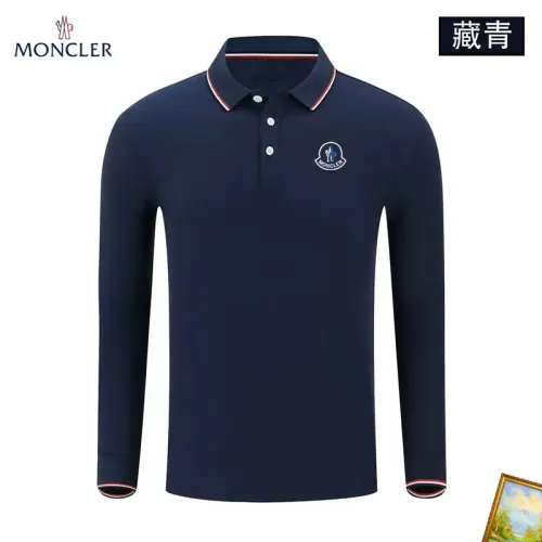 Moncler T-Shirts Long Sleeved For Men #1410506 $40.00 USD, Wholesale Replica Moncler T-Shirts
