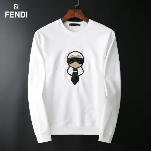 Fendi Hoodies Long Sleeved For Men #1410520 $40.00 USD, Wholesale Replica Fendi Hoodies