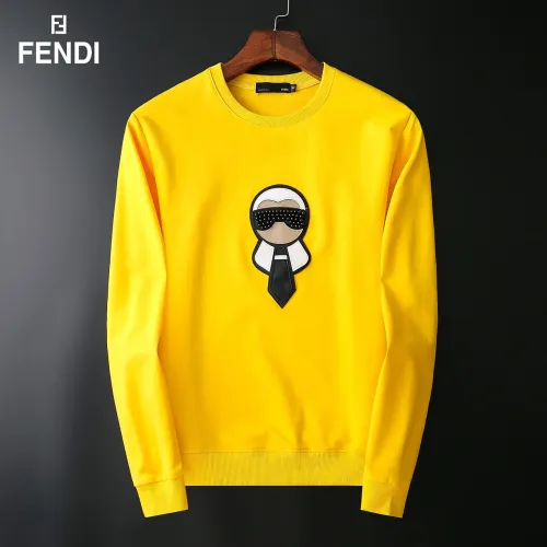 Fendi Hoodies Long Sleeved For Men #1410521 $40.00 USD, Wholesale Replica Fendi Hoodies