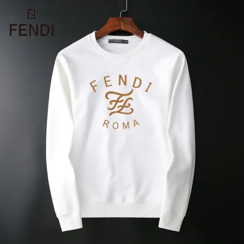 Fendi Hoodies Long Sleeved For Men #1410553 $40.00 USD, Wholesale Replica Fendi Hoodies