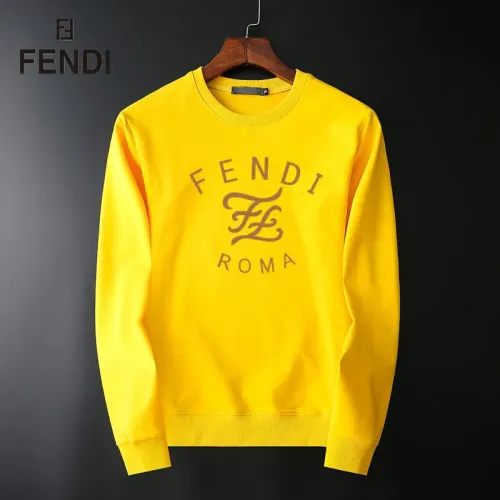 Fendi Hoodies Long Sleeved For Men #1410554 $40.00 USD, Wholesale Replica Fendi Hoodies