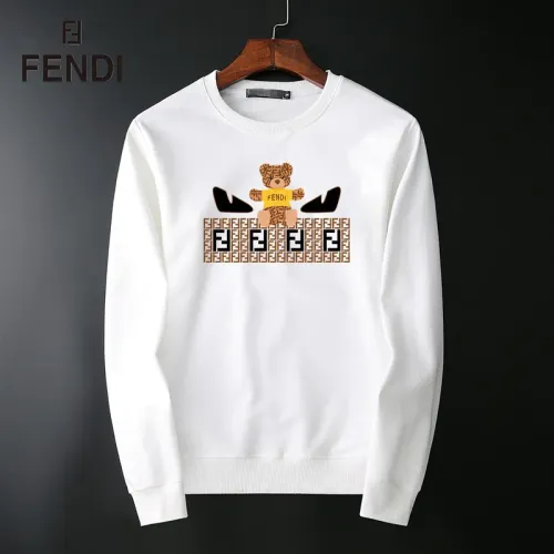 Fendi Hoodies Long Sleeved For Men #1410556 $40.00 USD, Wholesale Replica Fendi Hoodies