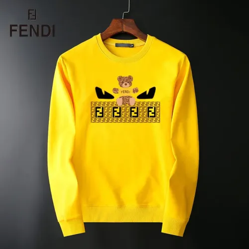 Fendi Hoodies Long Sleeved For Men #1410557 $40.00 USD, Wholesale Replica Fendi Hoodies