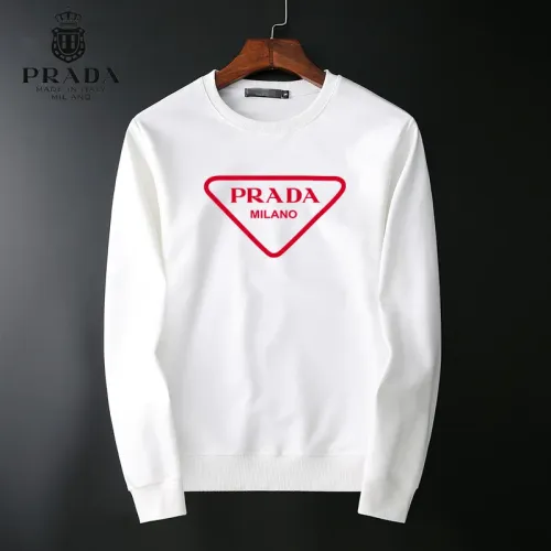 Prada Hoodies Long Sleeved For Men #1410559 $40.00 USD, Wholesale Replica Prada Hoodies