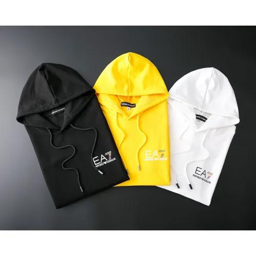 Replica Armani Hoodies Long Sleeved For Men #1410593 $40.00 USD for Wholesale