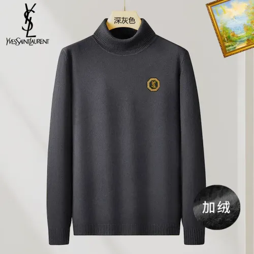 Yves Saint Laurent YSL Sweaters Long Sleeved For Men #1410678 $48.00 USD, Wholesale Replica Yves Saint Laurent YSL Sweaters