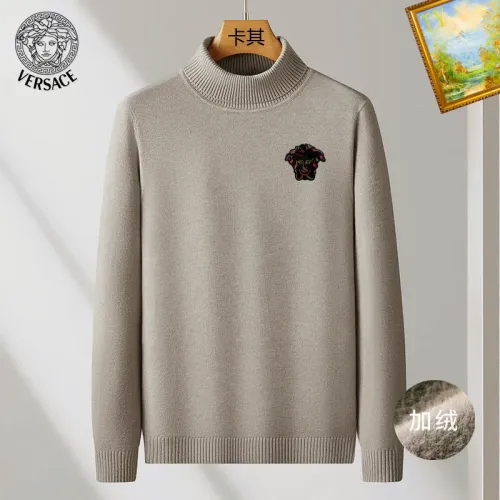 Versace Sweaters Long Sleeved For Men #1410689 $48.00 USD, Wholesale Replica Versace Sweaters