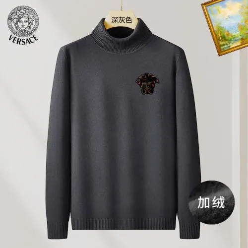 Versace Sweaters Long Sleeved For Men #1410690 $48.00 USD, Wholesale Replica Versace Sweaters