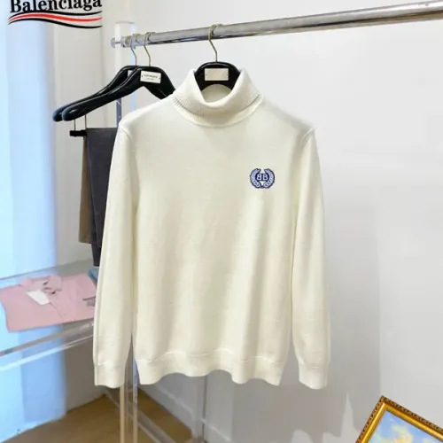 Balenciaga Sweaters Long Sleeved For Men #1410742 $42.00 USD, Wholesale Replica Balenciaga Sweaters
