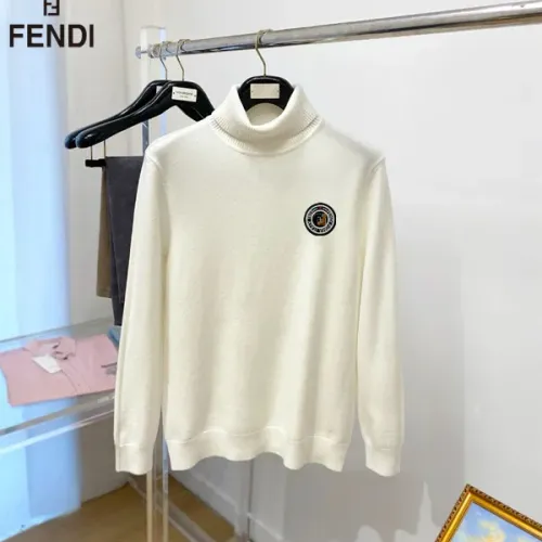 Fendi Sweaters Long Sleeved For Men #1410756 $42.00 USD, Wholesale Replica Fendi Sweaters
