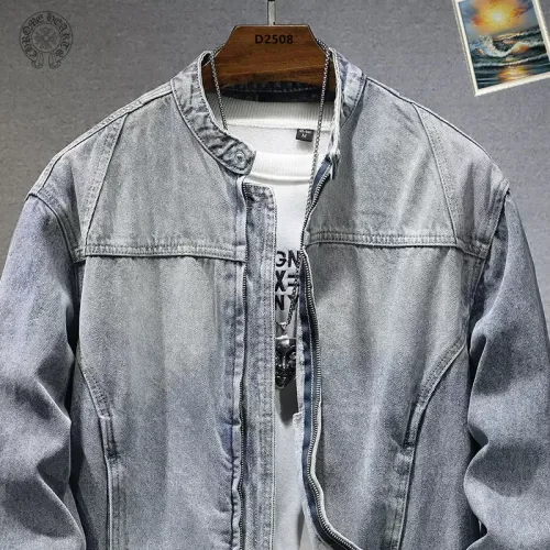 Replica Chrome Hearts Jackets Long Sleeved For Men #1410773 $72.00 USD for Wholesale