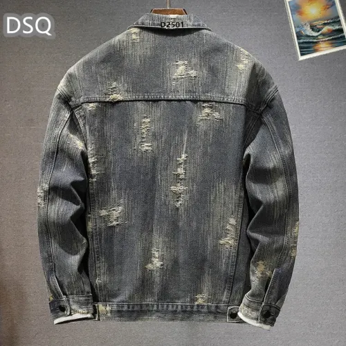 Replica Dsquared Jackets Long Sleeved For Men #1410778 $72.00 USD for Wholesale