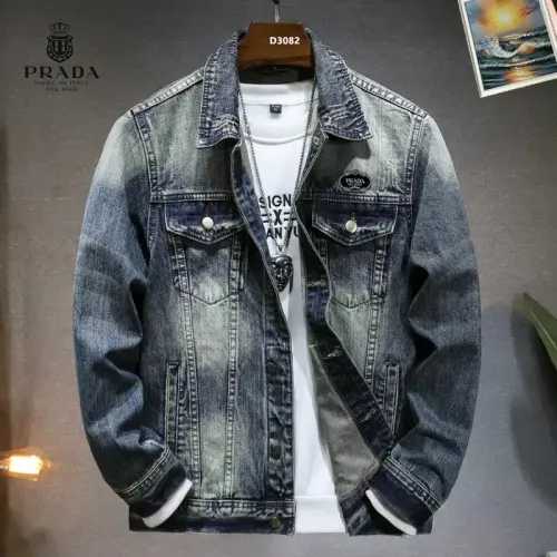 Prada Jackets Long Sleeved For Men #1410788 $72.00 USD, Wholesale Replica Prada Jackets