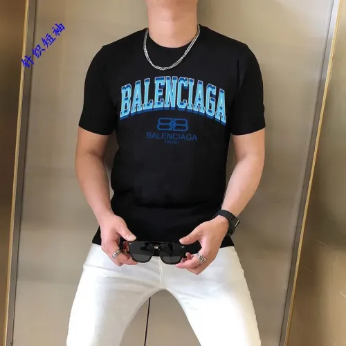 Balenciaga T-Shirts Short Sleeved For Men #1410942 $45.00 USD, Wholesale Replica Balenciaga T-Shirts
