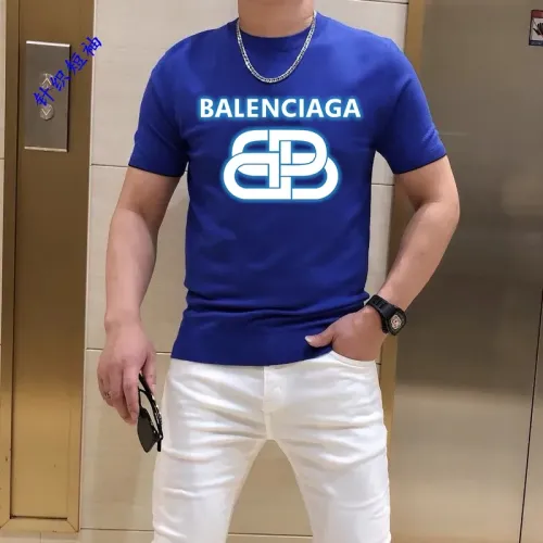 Balenciaga T-Shirts Short Sleeved For Men #1410945 $45.00 USD, Wholesale Replica Balenciaga T-Shirts