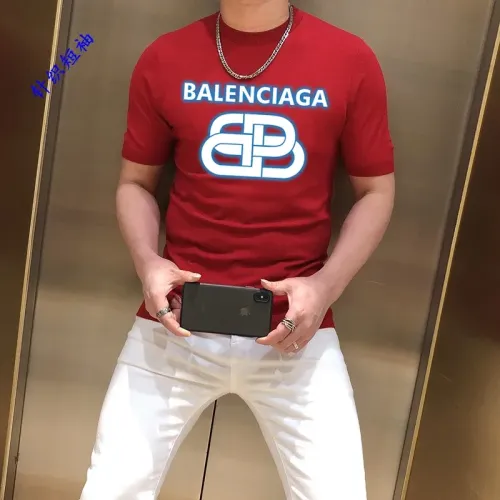 Balenciaga T-Shirts Short Sleeved For Men #1410946 $45.00 USD, Wholesale Replica Balenciaga T-Shirts