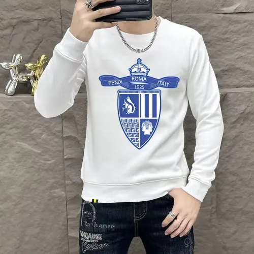 Fendi Hoodies Long Sleeved For Men #1410954 $48.00 USD, Wholesale Replica Fendi Hoodies