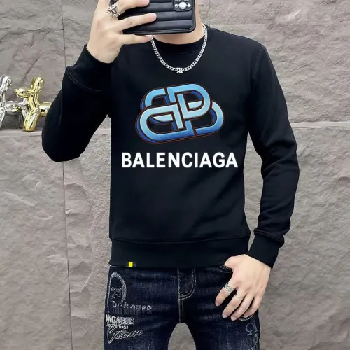 Balenciaga Hoodies Long Sleeved For Men #1410963 $48.00 USD, Wholesale Replica Balenciaga Hoodies