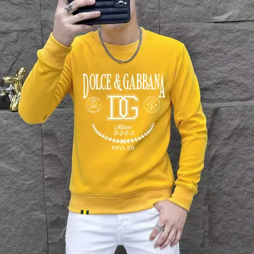 Dolce &amp; Gabbana D&amp;G Hoodies Long Sleeved For Men #1410975 $48.00 USD, Wholesale Replica Dolce &amp; Gabbana D&amp;G Hoodies