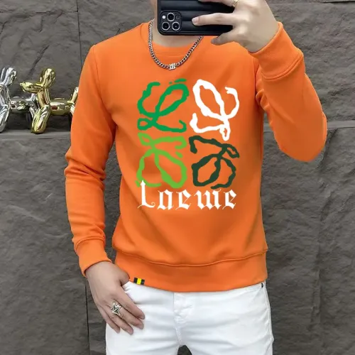 LOEWE Hoodies Long Sleeved For Men #1411005 $48.00 USD, Wholesale Replica LOEWE Hoodies