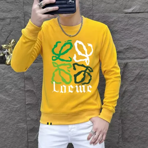 LOEWE Hoodies Long Sleeved For Men #1411006 $48.00 USD, Wholesale Replica LOEWE Hoodies
