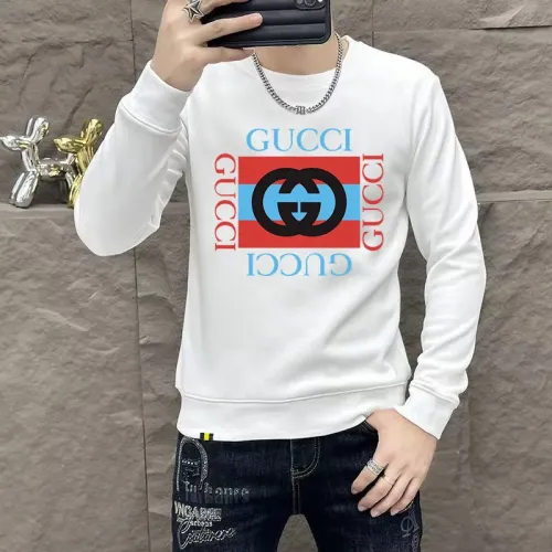 Gucci Hoodies Long Sleeved For Men #1411008 $48.00 USD, Wholesale Replica Gucci Hoodies