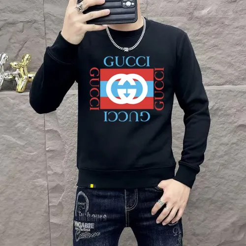Gucci Hoodies Long Sleeved For Men #1411009 $48.00 USD, Wholesale Replica Gucci Hoodies