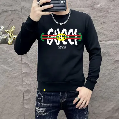 Gucci Hoodies Long Sleeved For Men #1411017 $48.00 USD, Wholesale Replica Gucci Hoodies