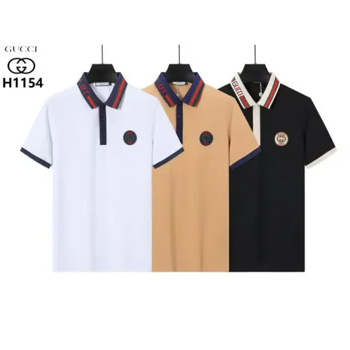 Replica Gucci T-Shirts Short Sleeved For Men #1411038 $38.00 USD for Wholesale