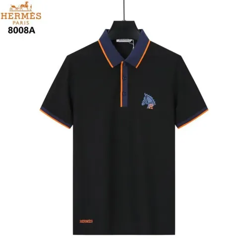 Hermes T-Shirts Short Sleeved For Men #1411102 $38.00 USD, Wholesale Replica Hermes T-Shirts